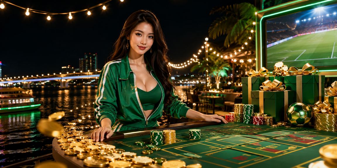 Người chơi vùng Mekong theo dõi esports và nhận ưu đãi d07 tại bãi biển